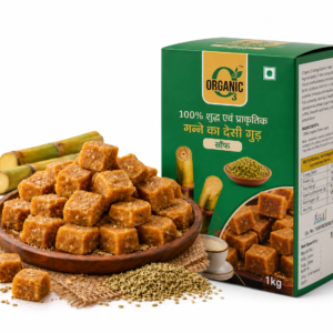 Organic Jaggery (Gud) – 1 KG