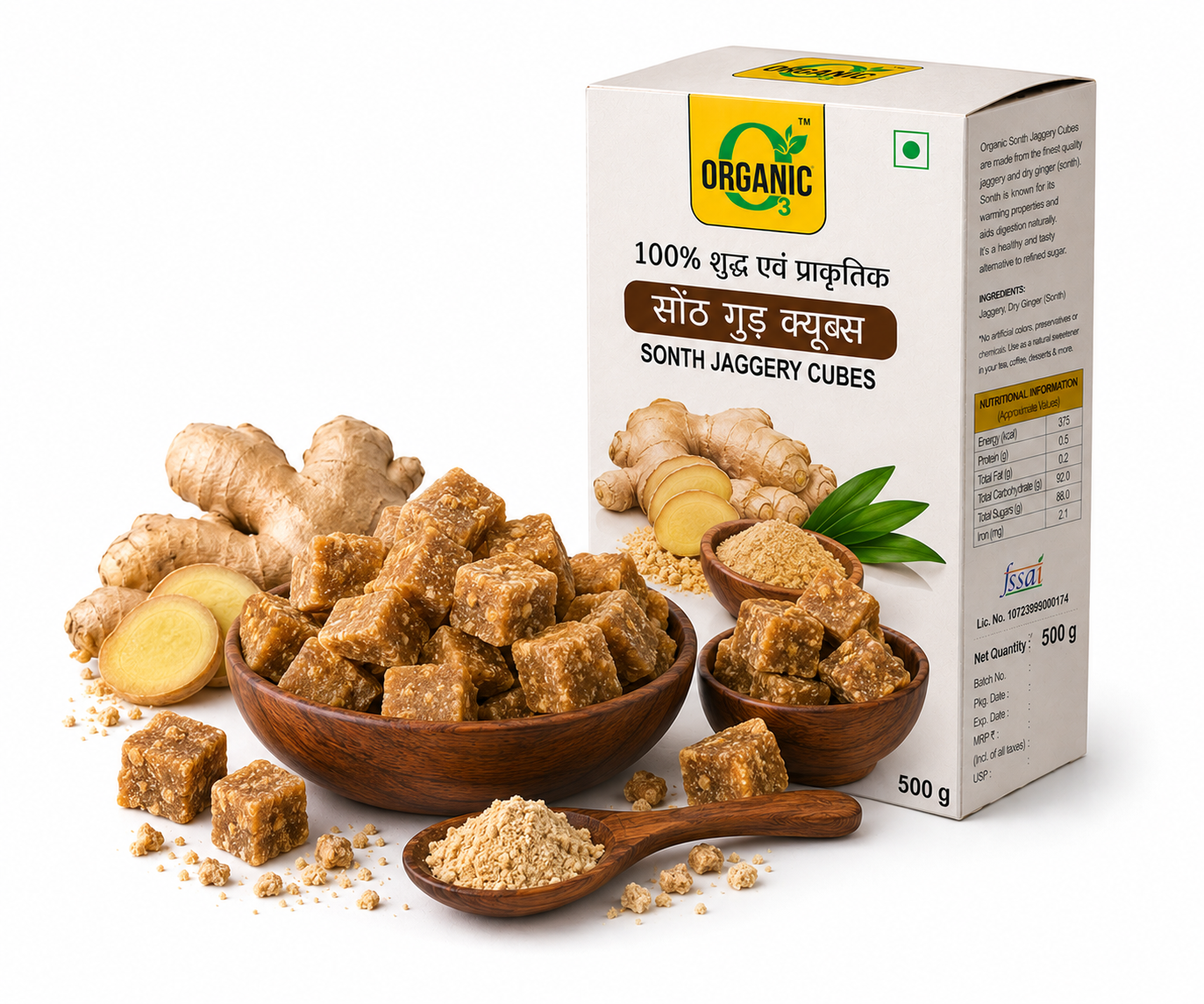 Sonth Jaggery Cubes