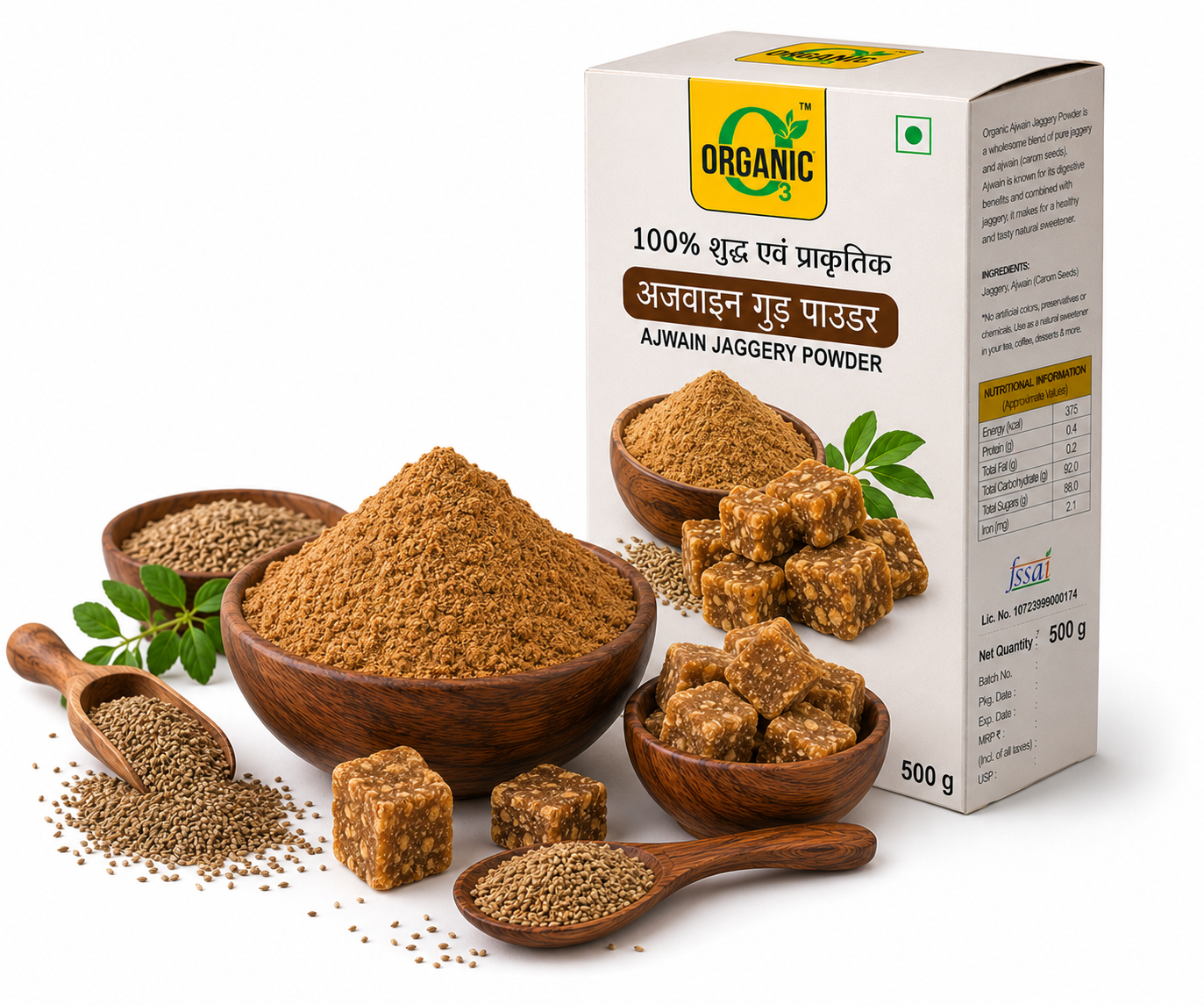 Ajwain Jaggery Powder