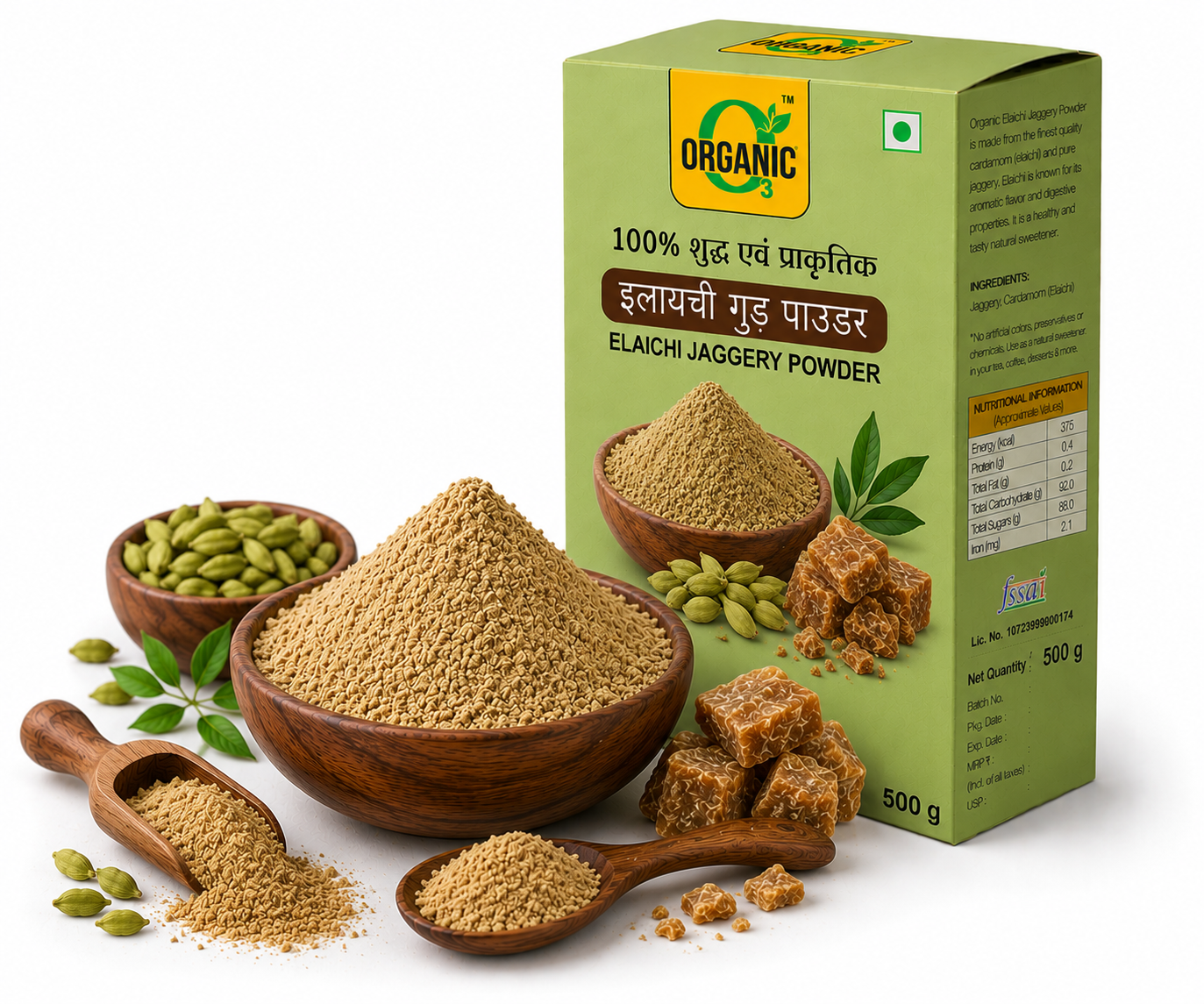 Elaichi Jaggery Powder