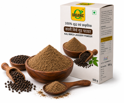 Kali Mirch Jaggery Powder